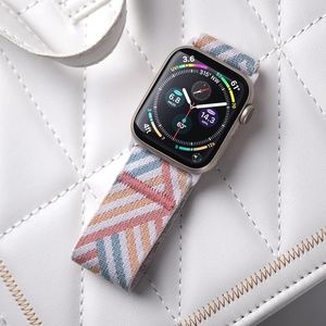 Tefeca Elastic Apple Watch Band (Bound) S fits 6.0-6.5 inch wrist, 41/40/38mm